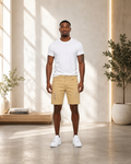 The Golden Line “Desert Royalty” Distressed Denim Shorts